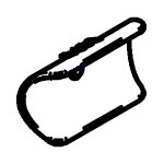 Thule Serrated insert 30/34 black 4 pcs-1500603157