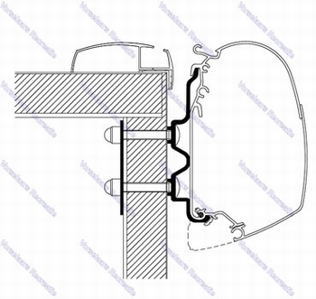 Thule adapter Hobby Optima Ontour-301905