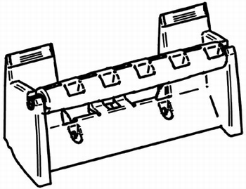 Thule Support Roller tube 5003-1500601598
