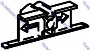 Thule Centrale klem voorlijst ovale luifelpoot-1500602233