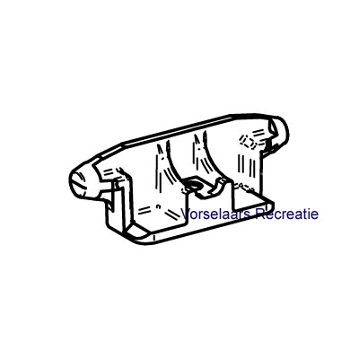 Centrale Klem luifelpoot Arm V2 - 1500601789 Thule