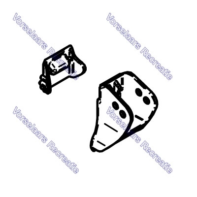 Posit. Piece+TR Holder 5003-1500601682 Thule