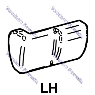 Thule Beschermkap knikarm br LH+RH-1500602235