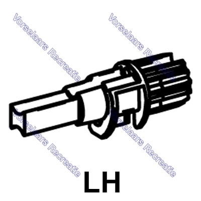 Thule Eindkap rolbuis 4900 L+R-1500602219