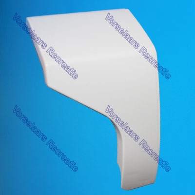 Thule LH+RH Endcap leadrail 6200 White-1500602600