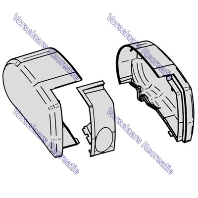 Thule LH+RH Endcap Mainhousing 9200 ANO-1500602493