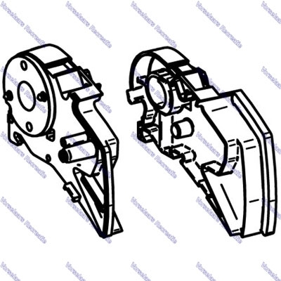 Thule LH+RH Endplate Assy 6200 Ano-1500602608