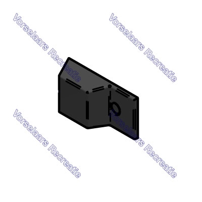 Thule Lift V16 Sideplate cover black LH man&12V-1500603106
