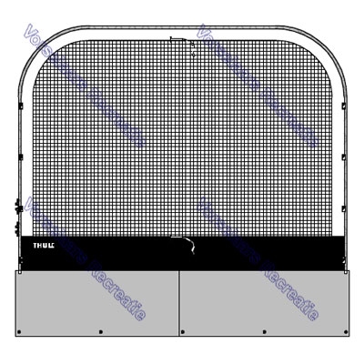 Thule Mosquito voorwand 3.60m QuickFit-309928