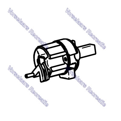 Thule RH Roller Tube D63 Assy 6900-1500601032