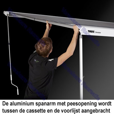 Thule Sun Blocker G2 zijwand Large TO 9200-307283