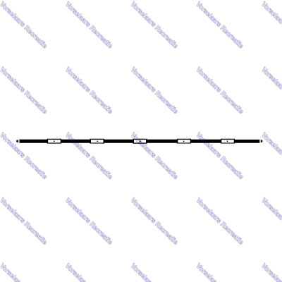 Thule Tent poles Ø9mm roof arch